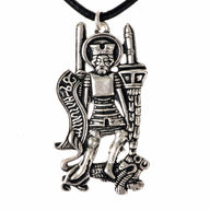 Pilgrim sign of Saint Adrian Geraardsbergen, 15th century, bronze