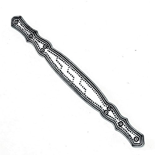 Viking rod divider Stora Ire, Gotland, 8th-10th century, bronze