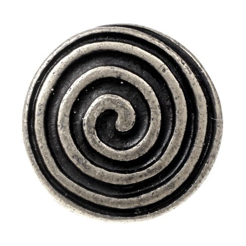 Decorative nail spiral (Celtic), brass