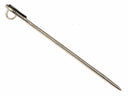 Trumpington veil pin, 7th century, silvered bronze