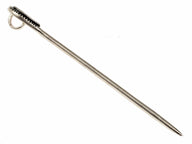 Trumpington veil pin, 7th century, silvered bronze