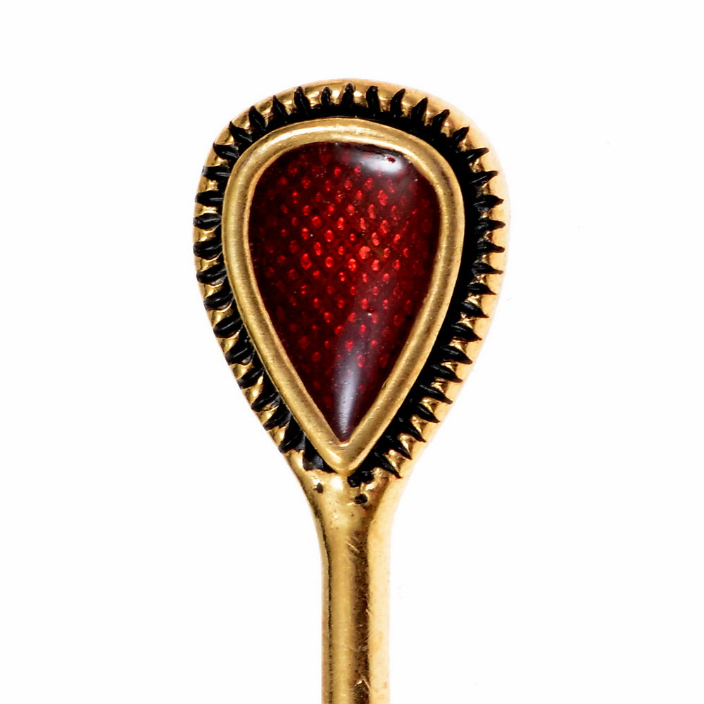 Trumpington veil pin, 7th century, bronze