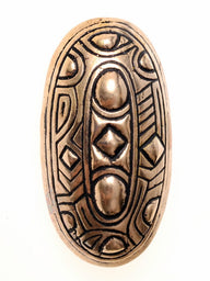 Viking scale fibula, Truso, bronze