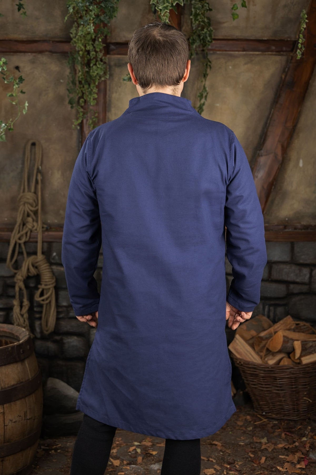 Viking tuniek Ekwin, donkerblauw