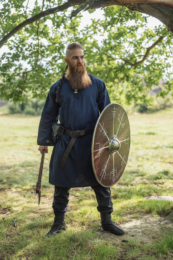 Germanic Thorsberg tunic Wulfhard, blue