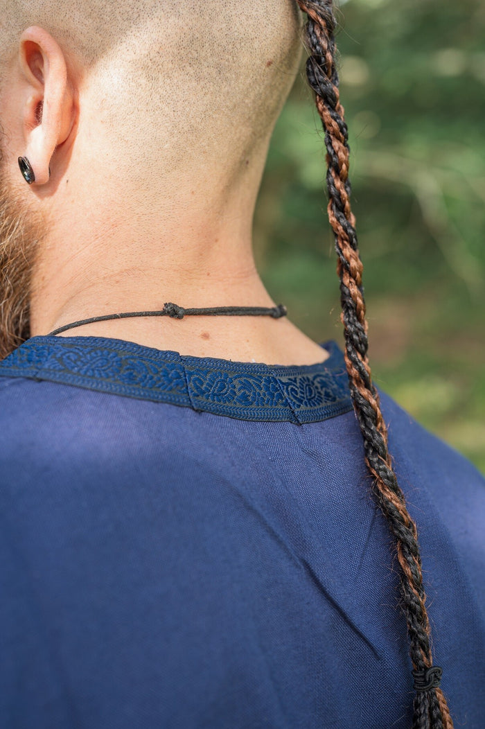 Germanic Thorsberg tunic Wulfhard, blue