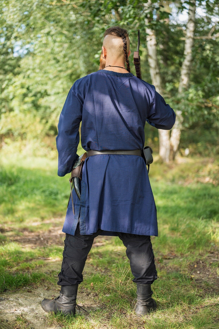 Germanic Thorsberg tunic Wulfhard, blue