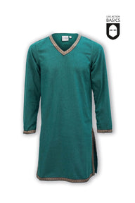 Tuniek met borduurrand Manfred, groen