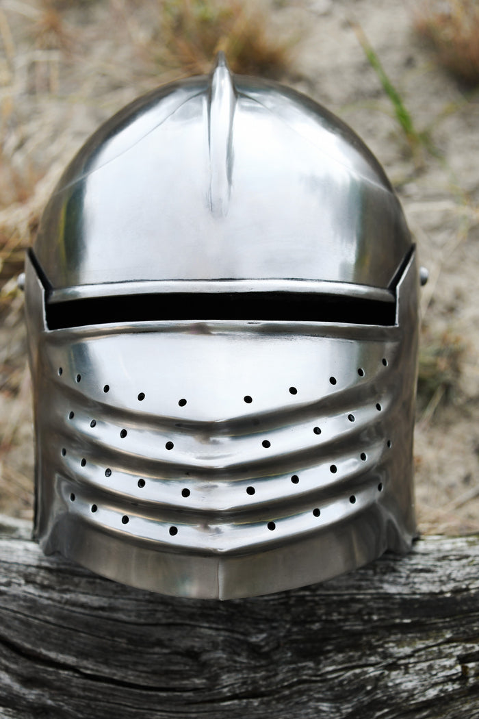 Blaasbalg sallet, ca 1490, 2 mm (battle-ready)