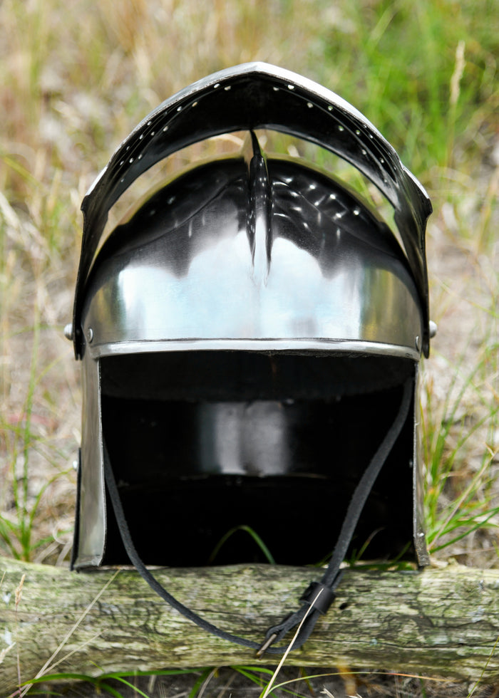 Blaasbalg sallet, ca 1490, 2 mm (battle-ready)