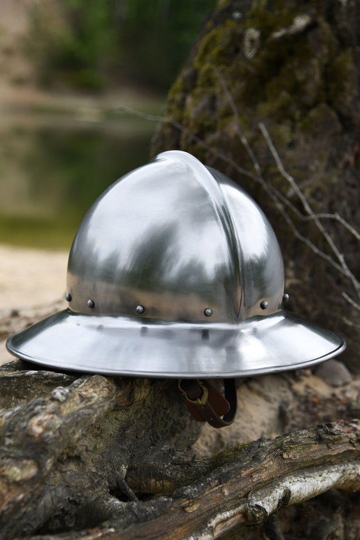 Ketelhoed, 14e eeuw, 2 mm (battle-ready)