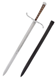 Duits Grosses Messer met schede, ca. 1510, semi-scherp