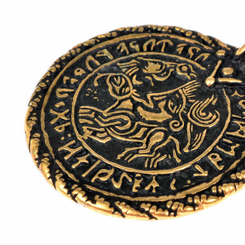 Bractate of Vadstena, 5th century, bronze