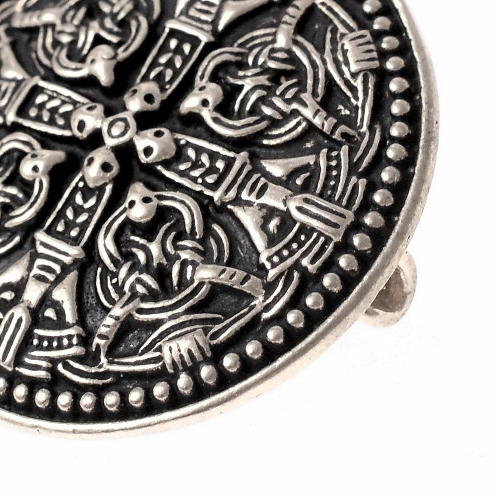 Vikingschijffibula Vårby, brons