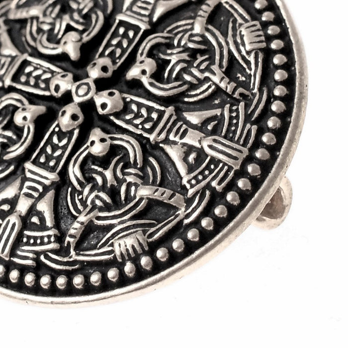 Vikingschijffibula Vårby, brons