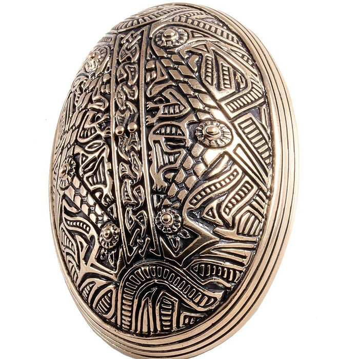 Turtle brooch Bornholm, bronze