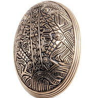 Turtle brooch Bornholm, bronze