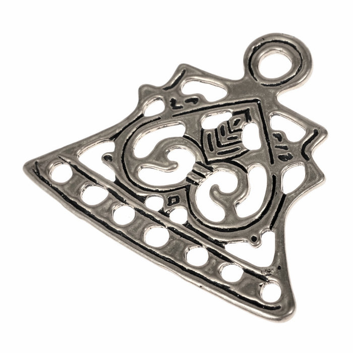 Viking chain divider, Latvia, 8th-10th century, silvered bronze