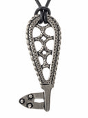Viking key Sogn, silvered bronze