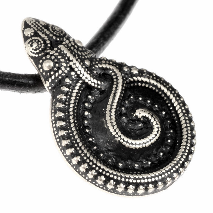 Snake amulet Gørding, 10th-11th century, bronze