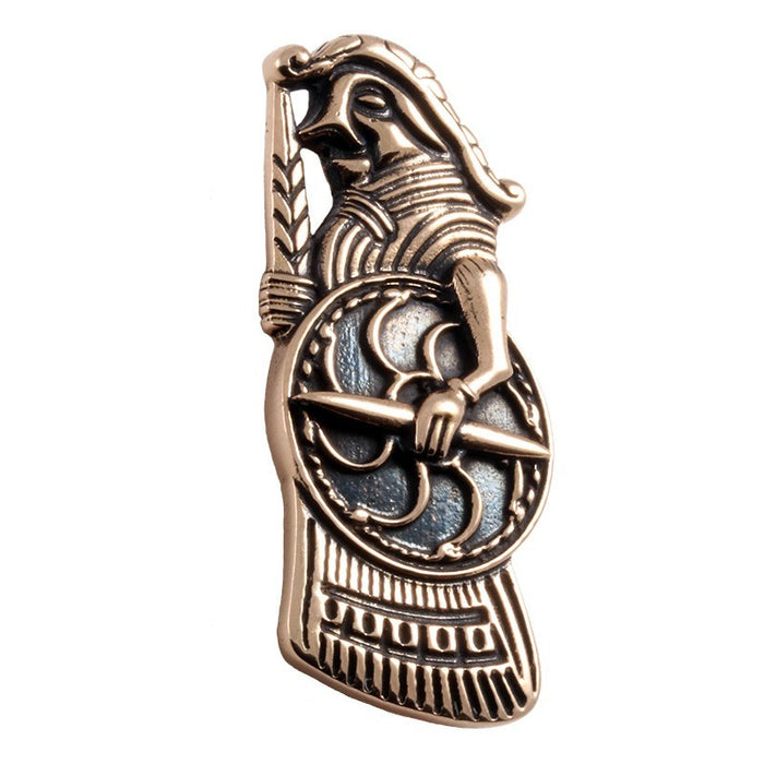 Valkyrieamulet Suffolk bronze