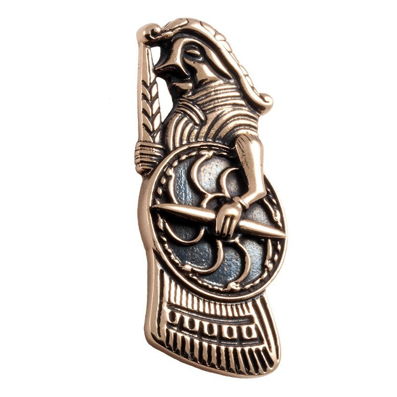 Valkyrieamulet Suffolk bronze