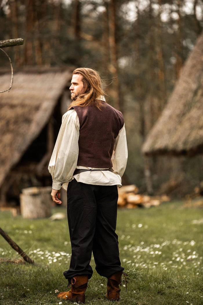 17th century sailor's vest, brown