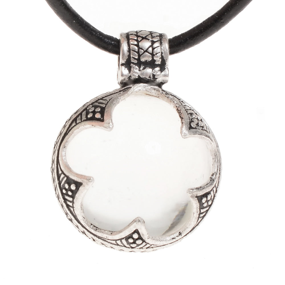 Viking pendant rock crystal Gotland, XS, bronze