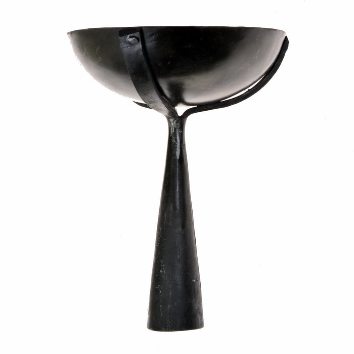 Viking age bowl lamp Oseberg, iron