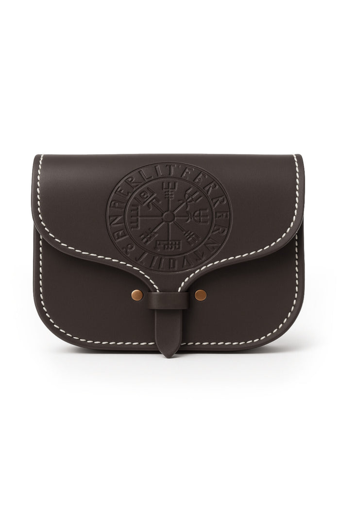 Viking bag Vegvisir, brown
