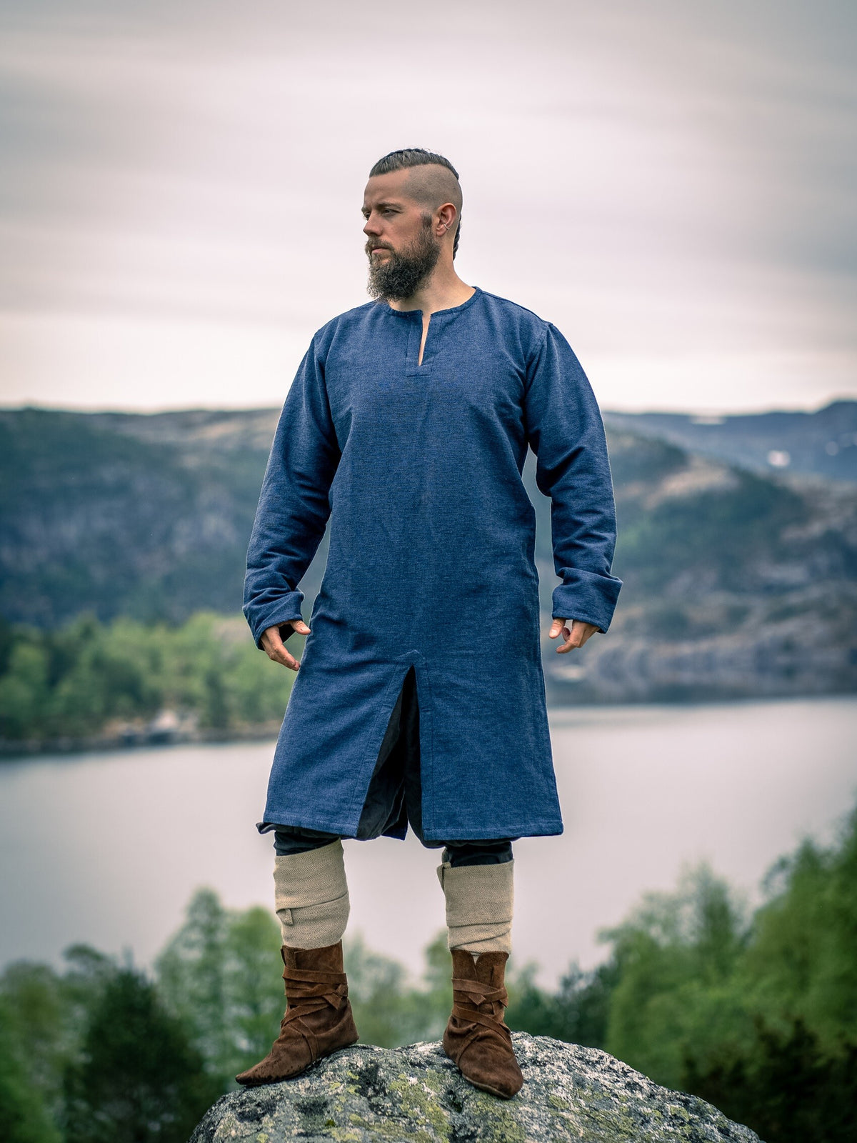 Normandy tunic Hvitserk, blue