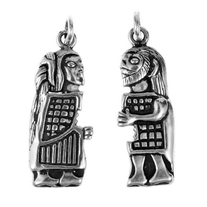 Viking couple pendant (divisible) Bornholm, bronze