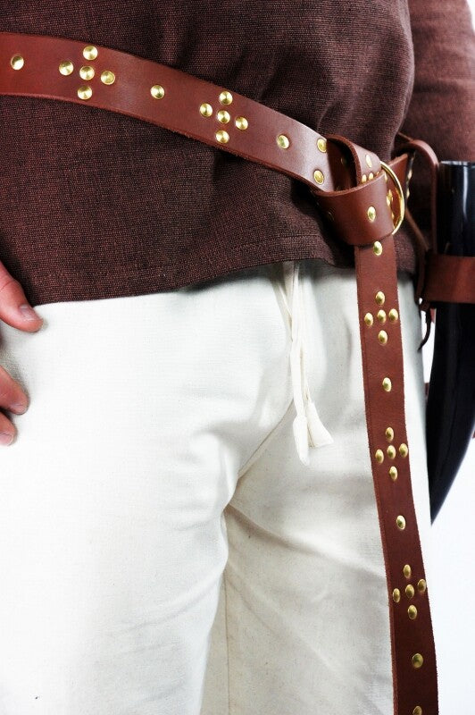 Cintura vichinga Snorre, marrone