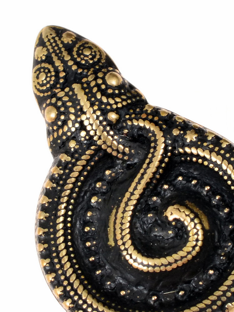 Snake amulet Gørding, 10th-11th century, bronze