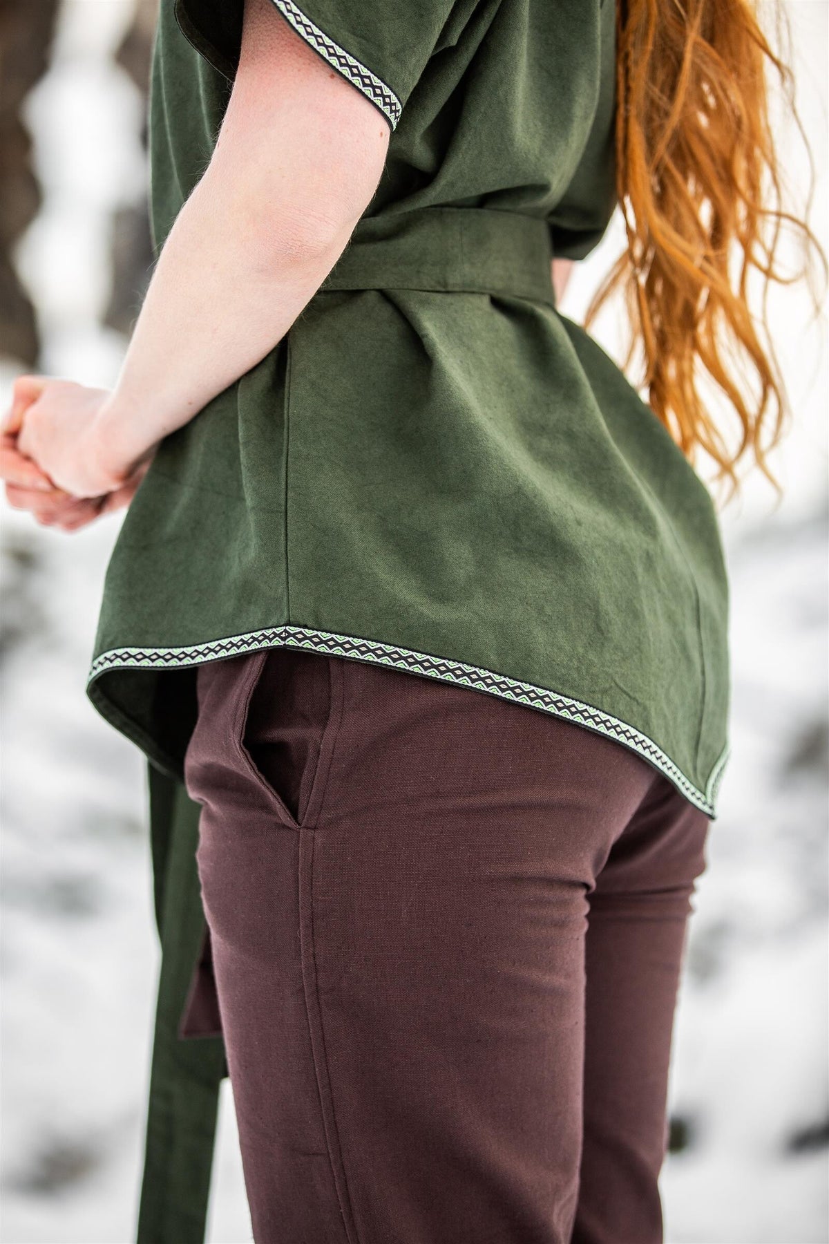Valkyrie tunic Brynhild, green