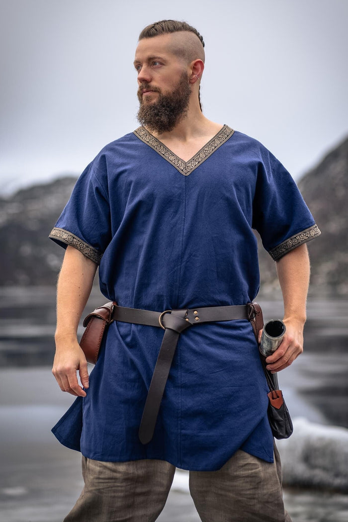 Viking Tunic Halberd, blue