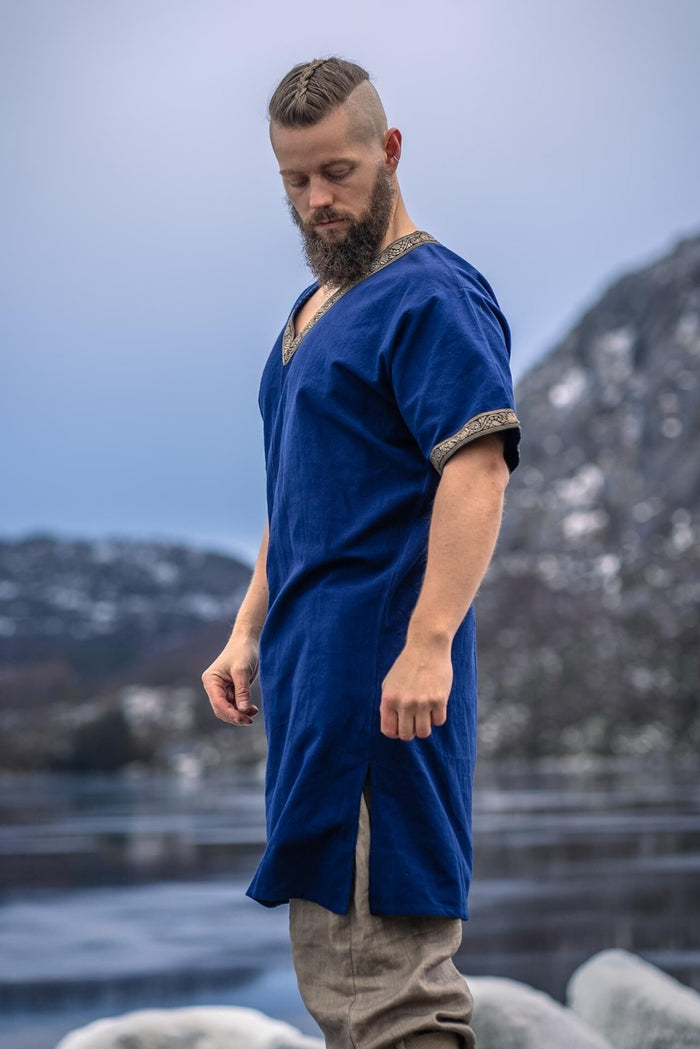 Viking Tunic Halberd, blue