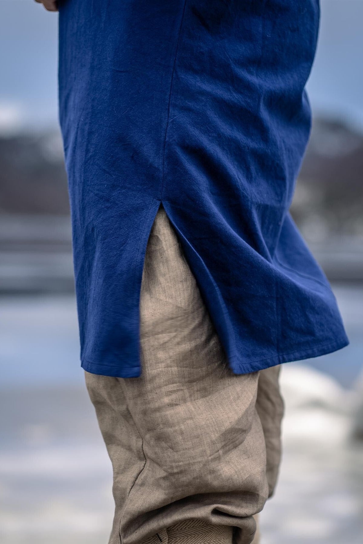 Viking Tunic Halberd, blue