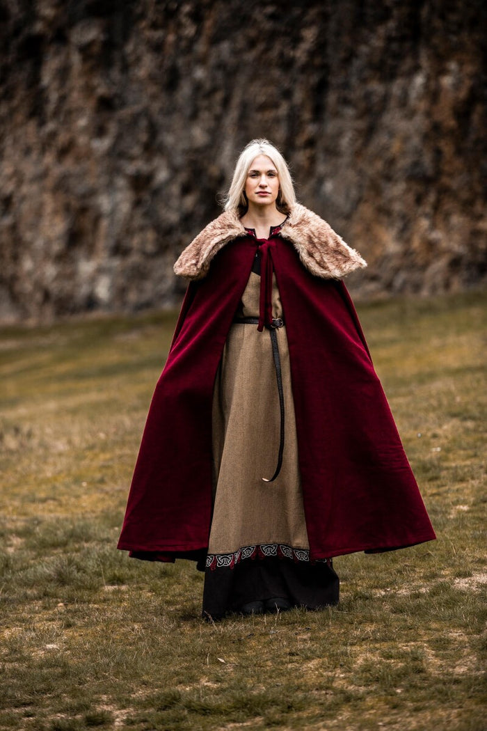 Fur coat John, red